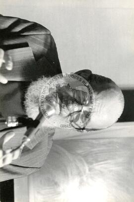 Paulo Freire (Brasil, [sem data]) [fotografia] / Fotógrafo(a) : Arquivo MST. -- Ref.: BR-SPMST_MST-SN-CIN_AMP_001671-012612-PER.