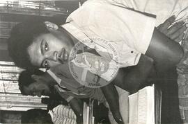 José Francisco de Oliveira (Barueri-SP, 30 out. 1986) [fotografia] / Fotógrafo(a) : Regina Vilela. -- Ref.: BR-SPMST_MST-SN-CIN_AMP_001275-010621-LID.