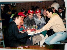 Intercâmbio: Visita do grupo do MST à Bélgica (Bélgica, abr. 1999) [fotografia] / Fotógrafo(a) : Arquivo MST. -- Ref.: BR-SPMST_MST-SN-CIN_AMP_001126-009292-RIT.