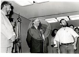 Audiência com o Presidente Itamar Franco (Distrito Federal (Brasil), 02 fev. 1993) [fotografia] / Fotógrafo(a) : Cassiana Caparelli. -- Ref.: BR-SPMST_MST-SN-CIN_AMP_000630-003575-ARV.