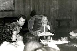 Audiência MST e Saulo Ramos (Brasília-DF, 25 out. 1989) [fotografia] / Fotógrafo(a) : Arquivo MST ; Claudio Somacal. -- Ref.: BR-SPMST_MST-SN-CIN_AMP_000627-003531-ARV.