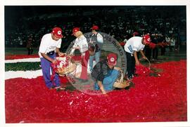 Encontro de Jovens do MST, na Ucicamp, 1o (Campinas-SP, 02 jul. 1999) [fotografia] / Fotógrafo(a) : Douglas Mansur. -- Ref.: BR-SPMST_MST-SN-CIN_AMP_000897-006329-ENJ.