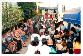 Semana Nacional de Cultura Brasileira e Reforma Agrária (Rio de Janeiro-RJ, 18 mar. 2002) [fotografia] / Fotógrafo(a) : Luciney Martins. -- Ref.: BR-SPMST_MST-SN-CIN_AMP_001823-013699-NDT.