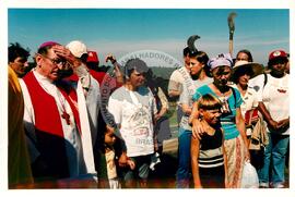Inauguração do Monumento em homenagem a Antônio Tavares Pereira (Curitiba-PR, 01 mai. 2001) [fotografia] / Fotógrafo(a) : Douglas Mansur. -- Ref.: BR-SPMST_MST-SN-CIN_AMP_001025-008015-ELF.
