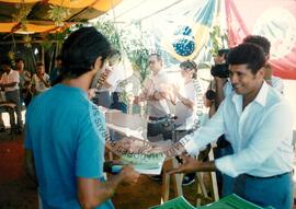 Caminhada do Pontal do Paranapanema (Presidente Prudente-SP, 24 jul. 1993) [fotografia] / Fotógrafo(a) : Bernardo Fernandes ; André Telles. -- Ref.: BR-SPMST_MST-SN-CIN_AMP_001429-011610-MAC.