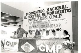 Congresso da CMP, 1o (São Paulo (Estado), 25 mar. 1996) [fotografia] / Fotógrafo(a) : Arquivo JST. -- Ref.: BR-SPMST_MST-SN-CIN_AMP_000753-004919-CSS.