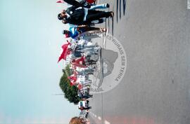 Mobilização em Brasília durante a Jornada Nacional "Acampamento Nacional Eldorado dos Carajás" (Brasília-DF, 03 set. 2001) [fotografia] / Fotógrafo(a) : Gildo Aguiar. -- Ref.: BR-SPMST_MST-SN-CIN_AMP_001918-014396-SJM.