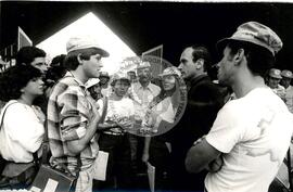 Jejum por Terra e Justiça (Distrito Federal (Brasil), 07 jul. 1986) [fotografia] / Fotógrafo(a) : Eduardo Tavares. -- Ref.: BR-SPMST_MST-SN-CIN_AMP_000566-003168-AMT.