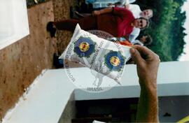 Manifestação (Ponte Serrada-SC, [sem data]) [fotografia] / Fotógrafo(a) : Dirceu P. Vieira. -- Ref.: BR-SPMST_MST-SN-CIN_AMP_000490-002853-AMT.