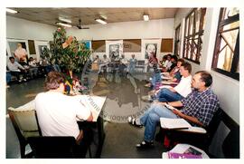 Curso de Formação Latino Americano de Organizações Camponesas, 1o (Cajamar-SP, 02 nov. 1998) [fotografia] / Fotógrafo(a) : Douglas Mansur. -- Ref.: BR-SPMST_MST-SN-CIN_AMP_001146-009616-RIT.