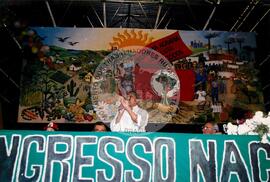 Congresso Nacional do MST, 3o (Distrito Federal (Brasil), 25 jul. 1995) [fotografia] / Fotógrafo(a) : Douglas Mansur ; Débora Lerrer. -- Ref.: BR-SPMST_MST-SN-CIN_AMP_000708-004388-CGR.