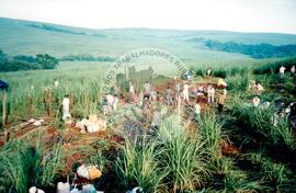 Acampamento " Nova Canudos- Fazenda Engenheiro D'Agua" do MST (Porto Feliz-SP, fev. 1999) [fotografia] / Fotógrafo(a) : Douglas Mansur. -- Ref.: BR-SPMST_MST-SN-CIN_AMP_000046-000233-ACP.