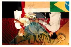 Semana Nacional de Cultura Brasileira e Reforma Agrária (Rio de Janeiro-RJ, 18 mar. 2002) [fotografia] / Fotógrafo(a) : João Laet. -- Ref.: BR-SPMST_MST-SN-CIN_AMP_001810-013092-NDT.