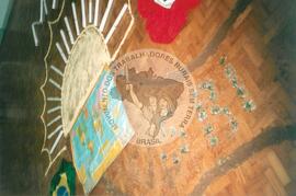 Curso de Relações Internacionais no Centro de Formação Roseli Nunes (São Paulo (Estado), set. 2001) [fotografia] / Fotógrafo(a) : Arquivo MST. -- Ref.: BR-SPMST_MST-SN-CIN_AMP_000856-005691-CUR.