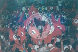 Encontro Estadual do MST, 10o (Belo Horizonte-MG, jan. 2002) [fotografia] / Fotógrafo(a) : Gildo Aguiar. -- Ref.: BR-SPMST_MST-SN-CIN_AMP_000934-007317-ENC.