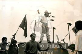 Acampamento Nacional (Brasília-DF, ago. 1996) [fotografia] / Fotógrafo(a) : Francisca P. Montejo. -- Ref.: BR-SPMST_MST-SN-CIN_AMP_001835-013995-OCU.