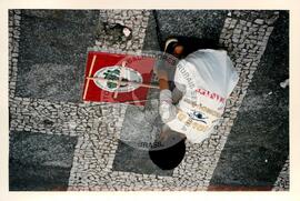 Mobilização (São Paulo-SP, 17 abr. 1988) [fotografia] / Fotógrafo(a) : Douglas Mansur. -- Ref.: BR-SPMST_MST-SN-CIN_AMP_000373-001874-AMT.