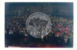 Encontro de Jovens do MST, na Ucicamp, 2o (Campinas-SP, 18 fev. 2000) [fotografia] / Fotógrafo(a) : Milene Medeiros. -- Ref.: BR-SPMST_MST-SN-CIN_AMP_000899-006518-ENJ.