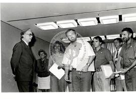 Audiência com o Presidente Itamar Franco (Distrito Federal (Brasil), 02 fev. 1993) [fotografia] / Fotógrafo(a) : Cassiana Caparelli. -- Ref.: BR-SPMST_MST-SN-CIN_AMP_000630-003570-ARV.