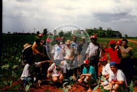 Delegação do MST (Cuba, [sem data]) [fotografia] / Fotógrafo(a) : Arquivo MST. -- Ref.: BR-SPMST_MST-SN-CIN_AMP_001050-008492-RIT.