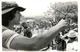 Protestos e Atos Públicos (Rio Grande do Sul, [sem data]) [fotografia] / Fotógrafo(a) : Débora Lerrer. -- Ref.: BR-SPMST_MST-SN-CIN_AMP_000478-002791-AMT.