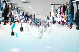 Mobilização em Brasília durante a Jornada Nacional "Acampamento Nacional Eldorado dos Carajás" (Brasília-DF, 03 set. 2001) [fotografia] / Fotógrafo(a) : Gildo Aguiar. -- Ref.: BR-SPMST_MST-SN-CIN_AMP_001918-014405-SJM.