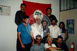 Visita de Leonardo Boff (Distrito Federal (Brasil), 1995) [fotografia] / Fotógrafo(a) : Arquivo MST. -- Ref.: BR-SPMST_MST-SN-CIN_AMP_000633-003601-ARV.