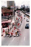 Marcha Sem Terra contra a prisão de 6 trabalhadores (São Paulo-SP, mar. 2000) [fotografia] / Fotógrafo(a) : Joaquim Duarte. -- Ref.: BR-SPMST_MST-SN-CIN_AMP_001426-011578-MAC.