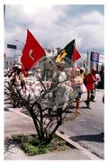 Marcha Sem Terra contra a prisão de 6 trabalhadores (São Paulo-SP, mar. 2000) [fotografia] / Fotógrafo(a) : Joaquim Duarte. -- Ref.: BR-SPMST_MST-SN-CIN_AMP_001425-011517-MAC.