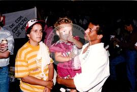 Manifestação na Praça da Sé (São Paulo-SP, [sem data]) [fotografia] / Fotógrafo(a) : Douglas Mansur ; Debora Lerrer. -- Ref.: BR-SPMST_MST-SN-CIN_AMP_000411-002465-AMT.