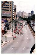 Marcha Sem Terra contra a prisão de 6 trabalhadores (São Paulo-SP, mar. 2000) [fotografia] / Fotógrafo(a) : Joaquim Duarte. -- Ref.: BR-SPMST_MST-SN-CIN_AMP_001425-011518-MAC.