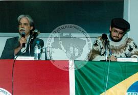 Seminário para Jornalistas e Estudantes (São Paulo-SP, 10 mai. 2001) [fotografia] / Fotógrafo(a) : Cásper Líbero. -- Ref.: BR-SPMST_MST-SN-CIN_AMP_000157-001153-ACS.