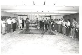 Audiência com o presidente Fernando Henrique Cardoso (Distrito Federal (Brasil), mai. 1995) [fotografia] / Fotógrafo(a) : Douglas Mansur. -- Ref.: BR-SPMST_MST-SN-CIN_AMP_000632-003598-ARV.