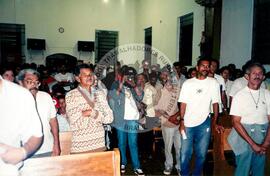 Acampamento "Nova Canudos" do MST (Porto Feliz-SP, fev. 1999) [fotografia] / Fotógrafo(a) : Douglas Mansur. -- Ref.: BR-SPMST_MST-SN-CIN_AMP_000047-000354-ACP.