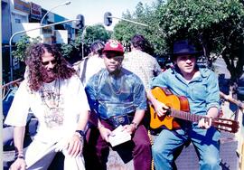 Chegada da Marcha Popular à Brasília (Brasília-DF, 07 out. 1999) [fotografia] / Fotógrafo(a) : Douglas Mansur. -- Ref.: BR-SPMST_MST-SN-CIN_AMP_001400-011200-MAC.