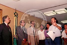 Audiência com o Presidente Itamar Franco (Distrito Federal (Brasil), 02 fev. 1993) [fotografia] / Fotógrafo(a) : Cassiana Caparelli. -- Ref.: BR-SPMST_MST-SN-CIN_AMP_000630-003537-ARV.