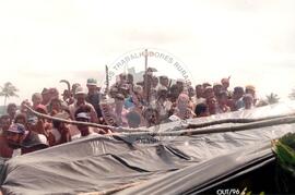 Acampamento do MST (Mimoso-ES, [sem data]) [fotografia] / Fotógrafo(a) : [sem autoria]. -- Ref.: BR-SPMST_MST-SN-CIN_AMP_000005-000012-ACP.