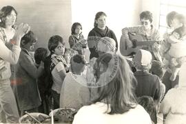 Reunião de Solidariedade à Nicaragua (Rio Grande do Sul, 22 ago. 1985) [fotografia] / Fotógrafo(a) : Guto. -- Ref.: BR-SPMST_MST-SN-CIN_AMP_001154-009826-RIT.