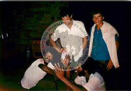 Acampamento do MST [sem identificação] (São Paulo (Estado), ago. 1990) [fotografia] / Fotógrafo(a) : Arquivo MST. -- Ref.: BR-SPMST_MST-SN-CIN_AMP_000041-000163-ACP.