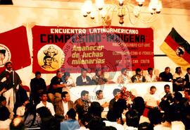 Encontro Latino Americano de Mulheres Campesinas e Indigenas (Colômbia, 28 nov. 1998) [fotografia] / Fotógrafo(a) : Vanderlita. -- Ref.: BR-SPMST_MST-SN-CIN_AMP_001103-009121-RIT.