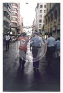 Marcha Sem Terra contra a prisão de 6 trabalhadores (São Paulo-SP, mar. 2000) [fotografia] / Fotógrafo(a) : Joaquim Duarte. -- Ref.: BR-SPMST_MST-SN-CIN_AMP_001425-011538-MAC.