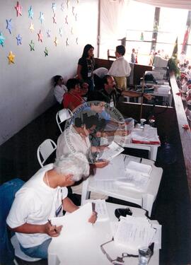 Chegada da Marcha Popular à Brasília (Brasília-DF, 07 out. 1999) [fotografia] / Fotógrafo(a) : Douglas Mansur. -- Ref.: BR-SPMST_MST-SN-CIN_AMP_001399-011163-MAC.