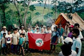Acampamento "Engenho Mearin" do MST (Municipio de Bonito-PE, [sem data]) [fotografia] / Fotógrafo(a) : Reginaldo Pacheco. -- Ref.: BR-SPMST_MST-SN-CIN_AMP_000069-000589-ACP.