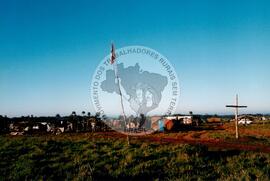 Visita a acampamento do MST [sem identificação] (Espírito Santo, [sem data]) [fotografia] / Fotógrafo(a) : Arquivo MST. -- Ref.: BR-SPMST_MST-SN-CIN_AMP_000006-000030-ACP.