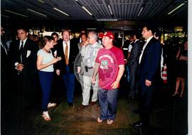 Chegada da Marcha Popular à Brasília (Brasília-DF, 07 out. 1999) [fotografia] / Fotógrafo(a) : Douglas Mansur. -- Ref.: BR-SPMST_MST-SN-CIN_AMP_001400-011205-MAC.