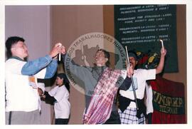 Conferência Internacional da Via Campesina, 4a (Itaci-SP, 14 jul. 2004) [fotografia] / Fotógrafo(a) : Douglas Mansur. -- Ref.: BR-SPMST_MST-SN-CIN_AMP_001164-010218-RIT.