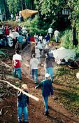 Acampamento " Nova Canudos- Fazenda Engenheiro D'Agua" do MST (Porto Feliz-SP, fev. 1999) [fotografia] / Fotógrafo(a) : Douglas Mansur. -- Ref.: BR-SPMST_MST-SN-CIN_AMP_000046-000280-ACP.