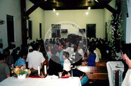 Acampamento "Nova Canudos" do MST (Porto Feliz-SP, fev. 1999) [fotografia] / Fotógrafo(a) : Douglas Mansur. -- Ref.: BR-SPMST_MST-SN-CIN_AMP_000047-000344-ACP.