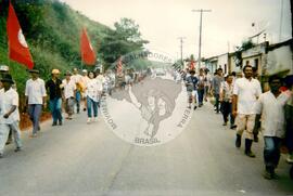 Acampamento "Eldorado dos Carajás" do MST (Alagoas, 25 jul. 1996) [fotografia] / Fotógrafo(a) : Arquivo MST. -- Ref.: BR-SPMST_MST-SN-CIN_AMP_000059-000566-ACP.