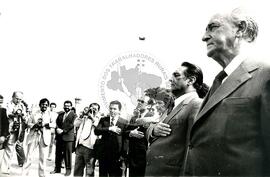 Manifestação contra visita do presidente de El Salvador (El Salvador, 20 jun. 1986) [fotografia] / Fotógrafo(a) : Regina Vilela. -- Ref.: BR-SPMST_MST-SN-CIN_AMP_001066-008633-RIT.